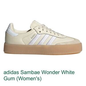 Adidas sambae wonder white gum